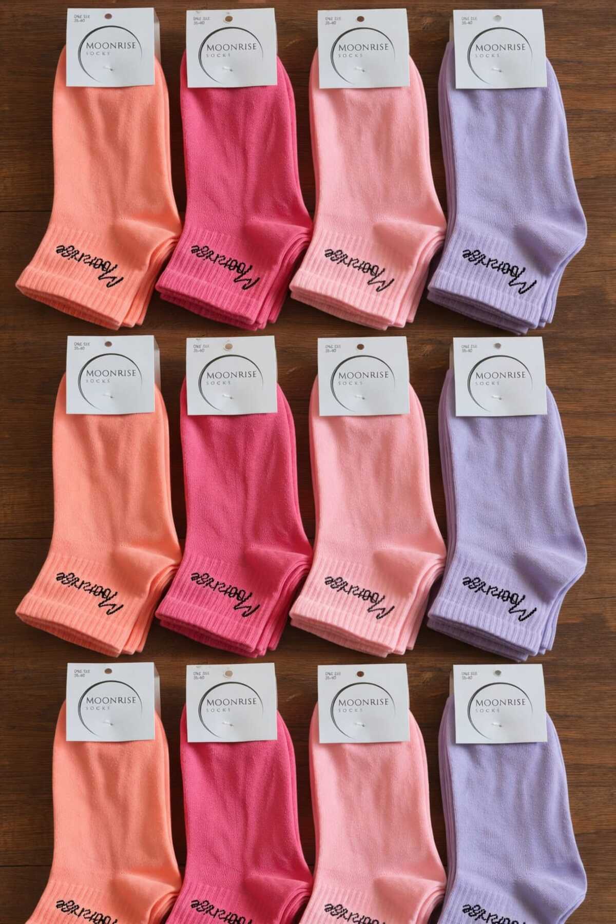 Socks 12 pairs Moonrise written on wrist