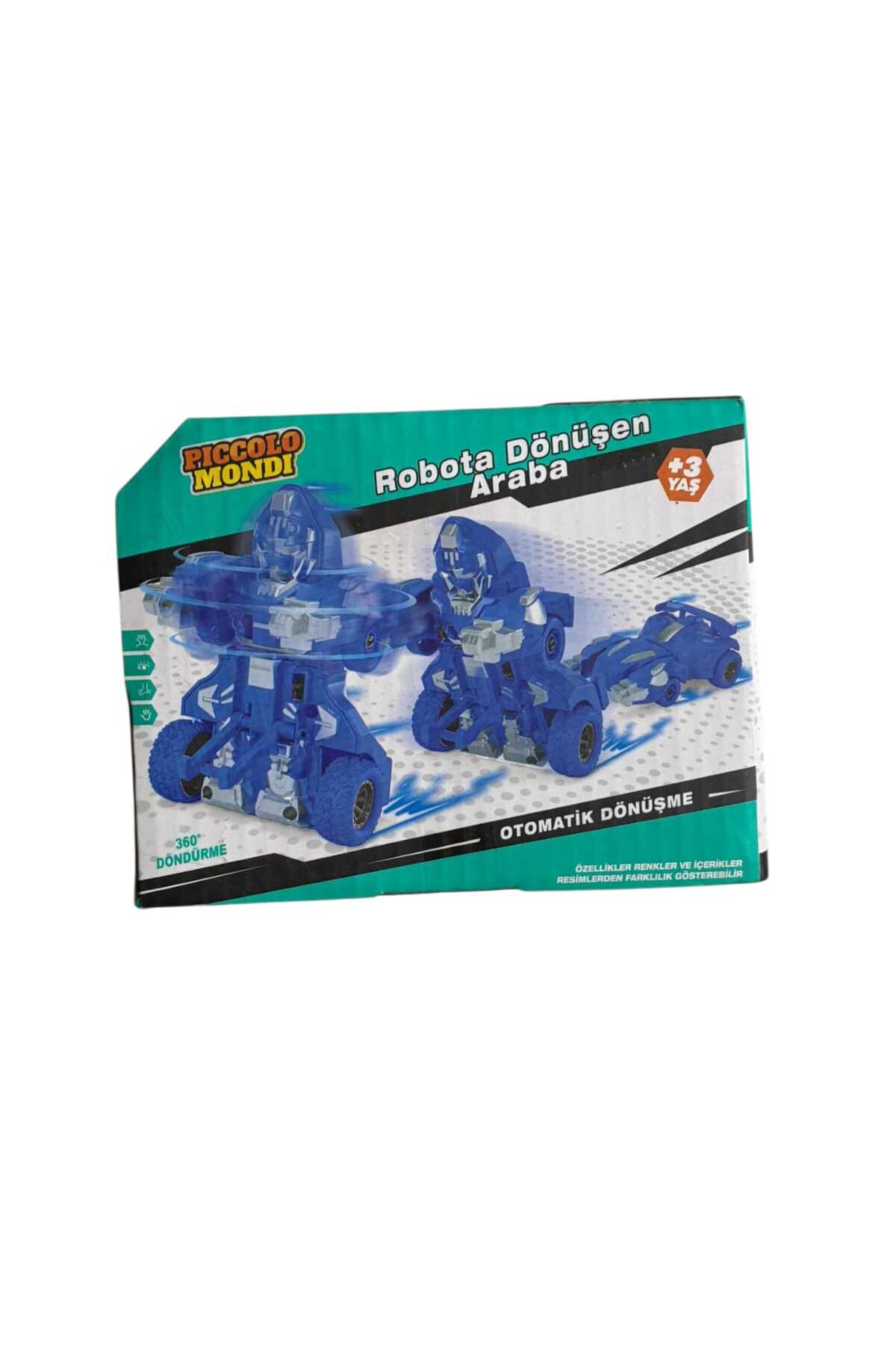Piccolo Mondi Robota Dönüşen Araba - Yeşil - Fiyatı, Yorumları