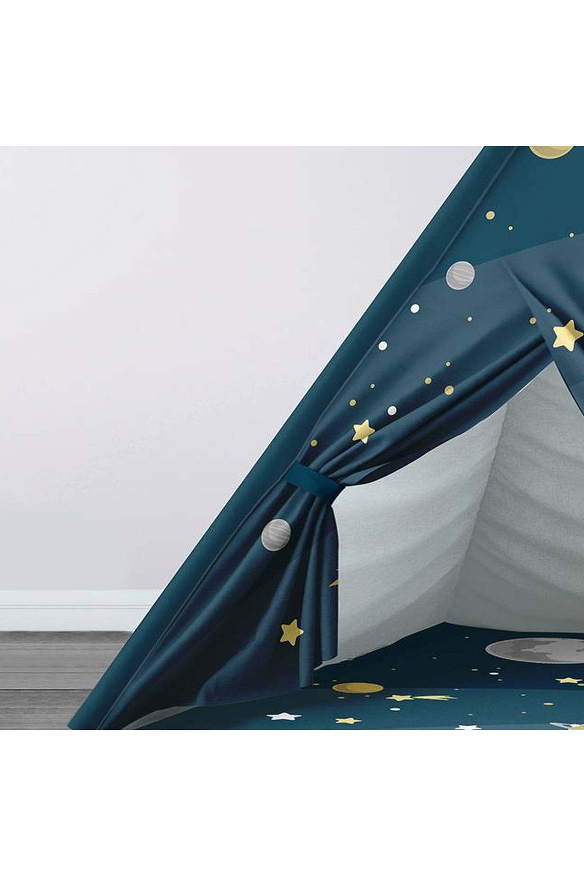 instababyrooms Çocuk Oyun Çadırı Uzay Dijital Baskılı fotoğrafı 2 (önizleme)