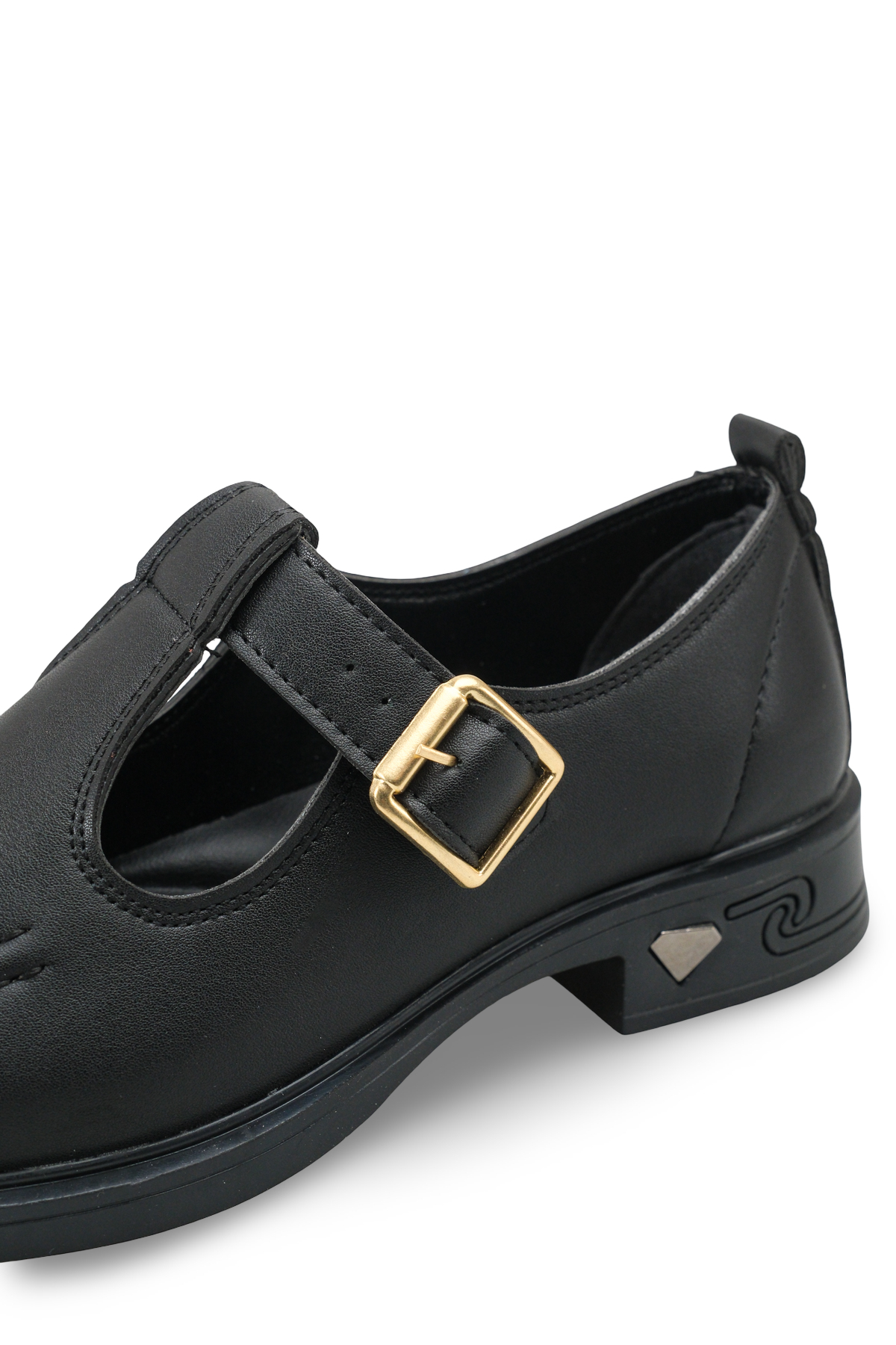 Riccon Kadın Loafer 0012350 Siyah Cilt görsel 2