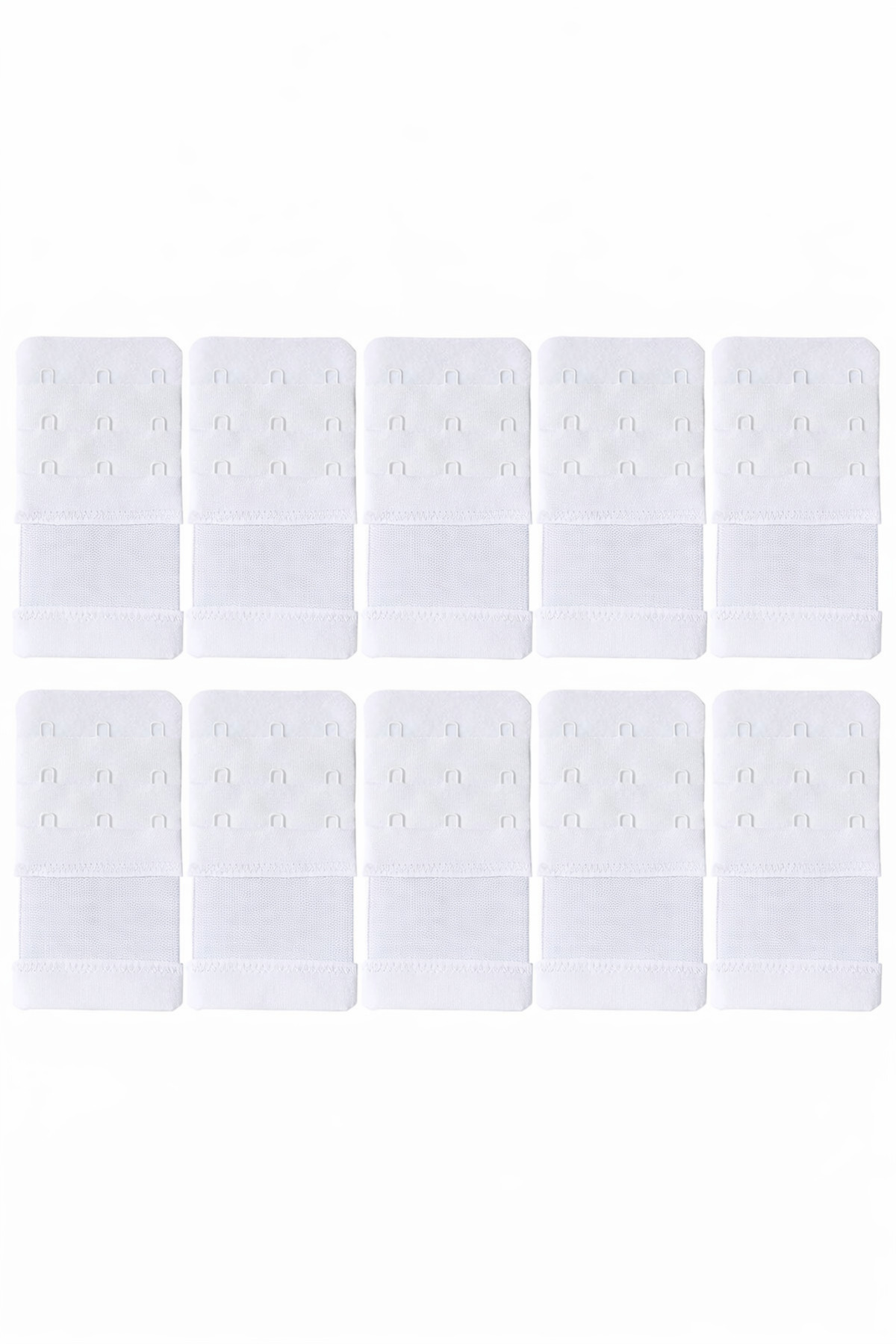 Sütyen Askı Uzatıcı 3 Kancalı - 10’lu Paket