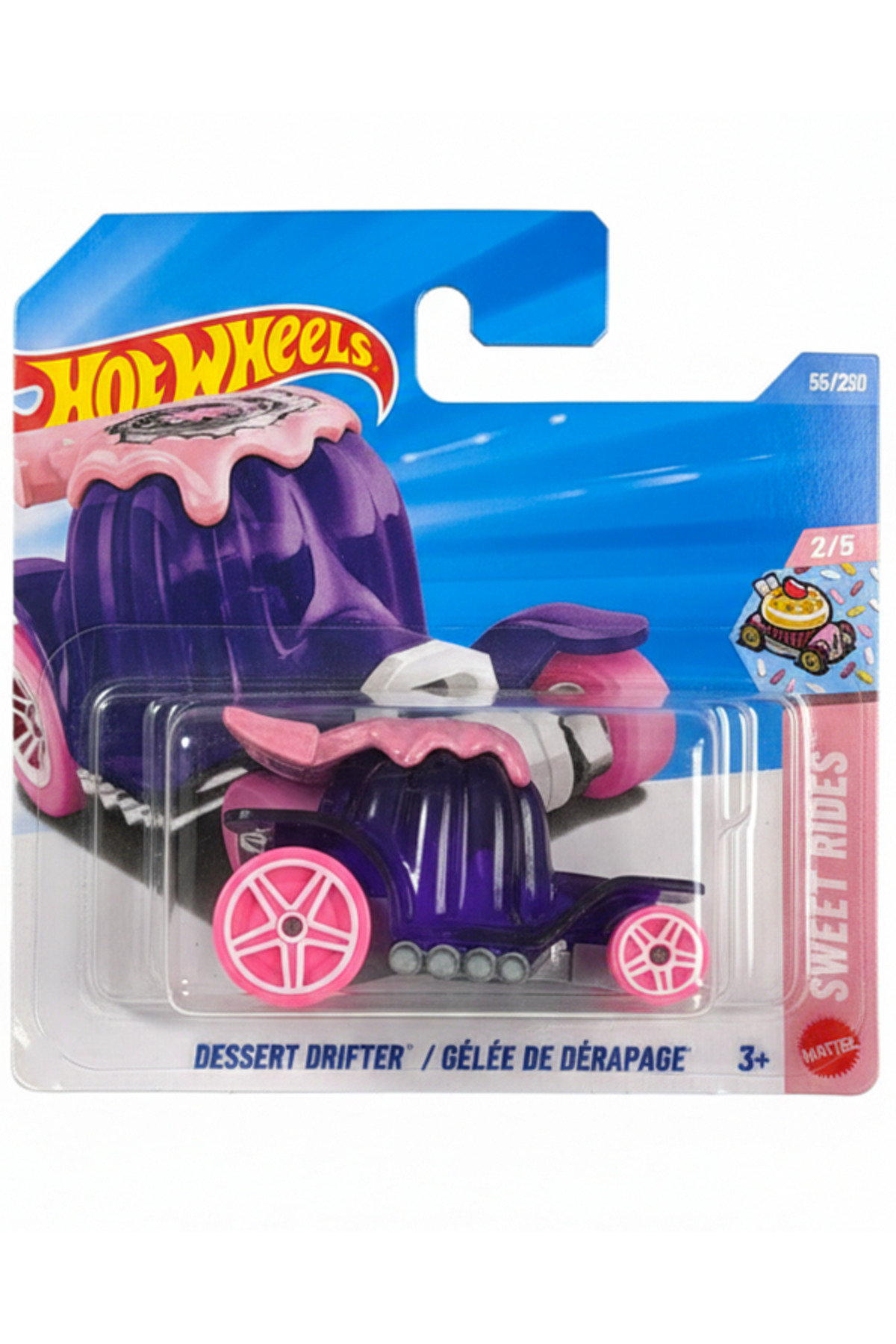 HOT WHEELS Sweet Rides Dessert Drifter Gelee De Derapage Jjj25