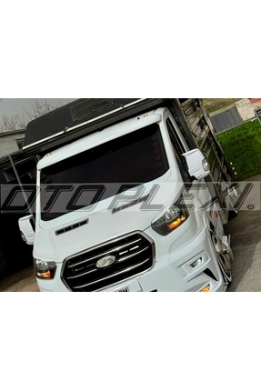 OTOPLEXİ Ford Transit Ön Güneşlik Pikap Ön Şapka Ön Kep Pikap Uyumlu Beyaz Bo...