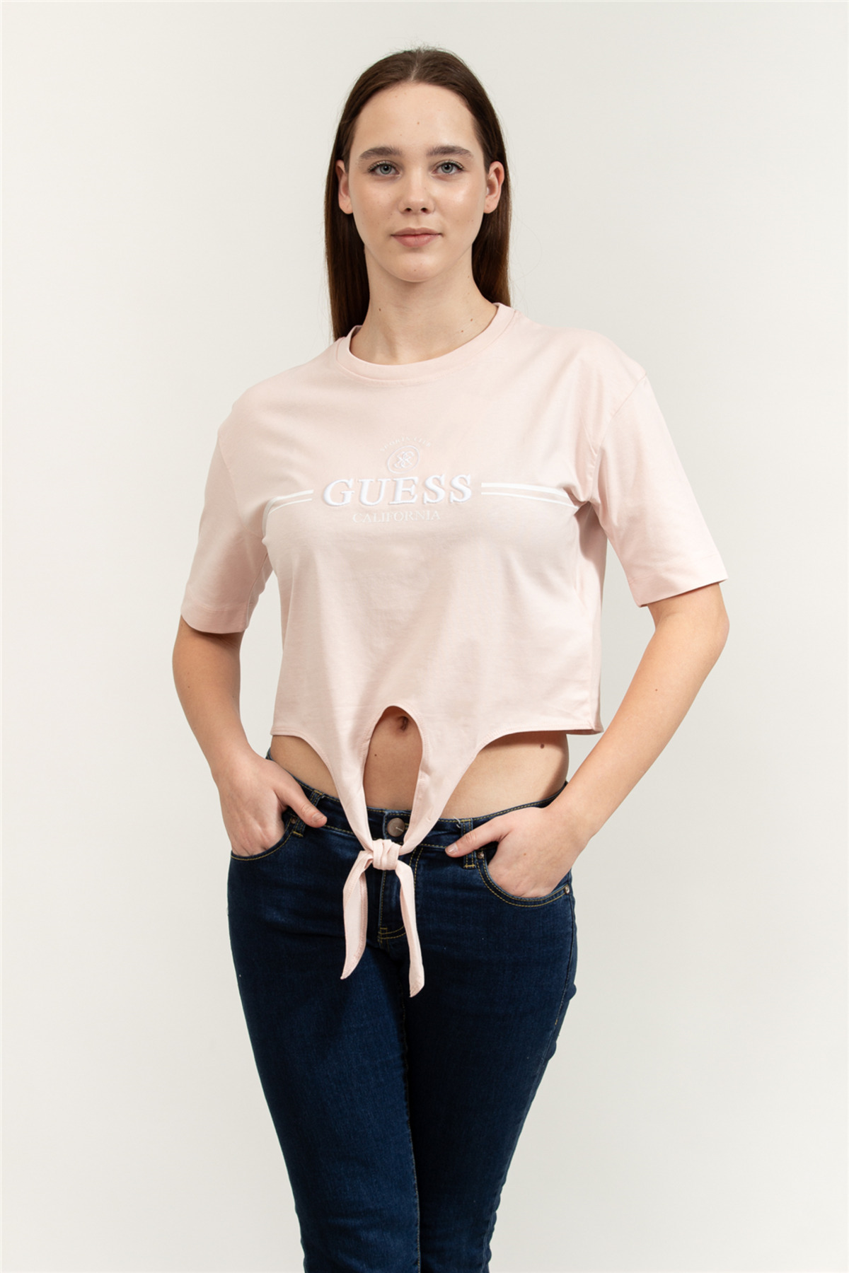 تیشرتزنانهGuessصورتی