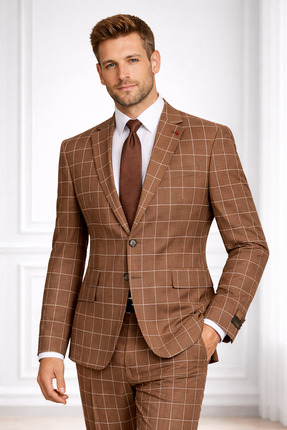 FABIO CASSEL Klasik Kesim Erkek Takım Elbise Premium Şıklık