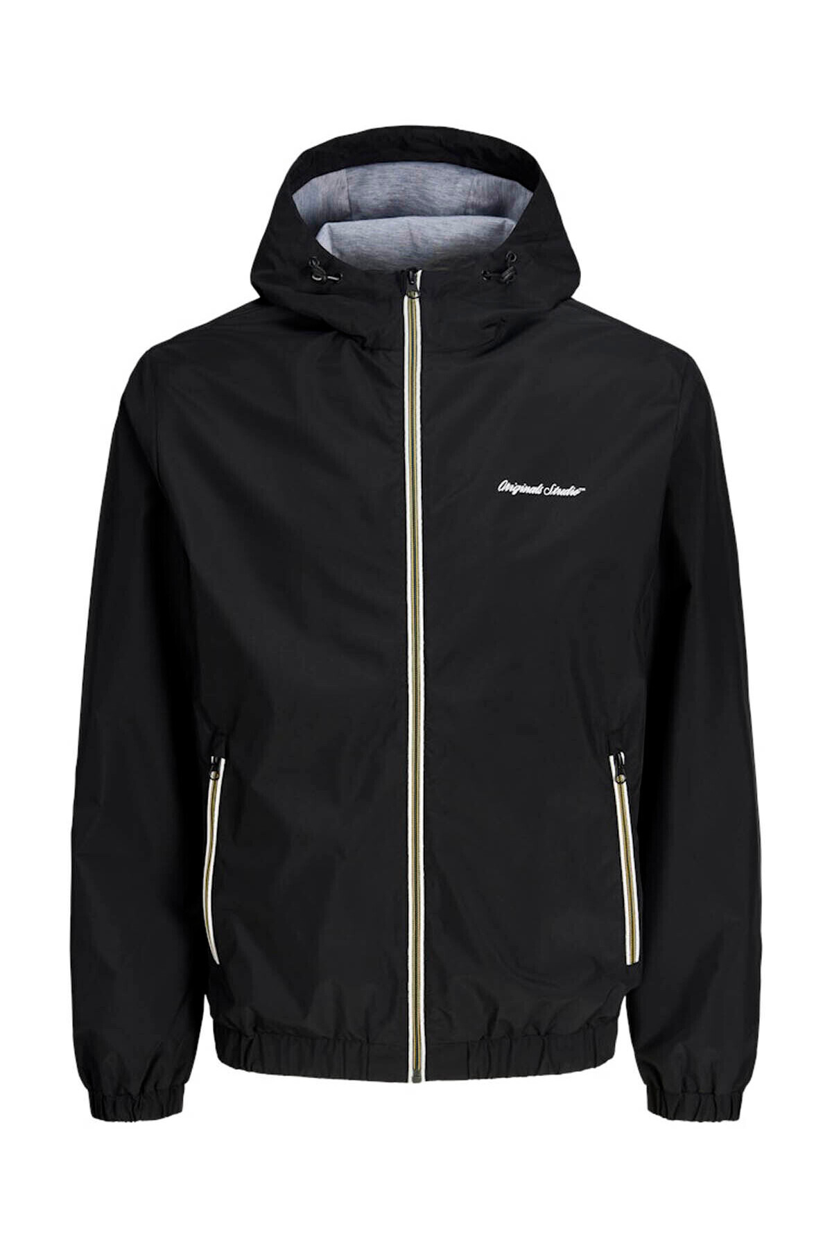 کاپشن مردانه مشکی روشن Jornantucket کد ۱۲۲۹۱۶۹۰ جک اند جونز کت Jack & Jones