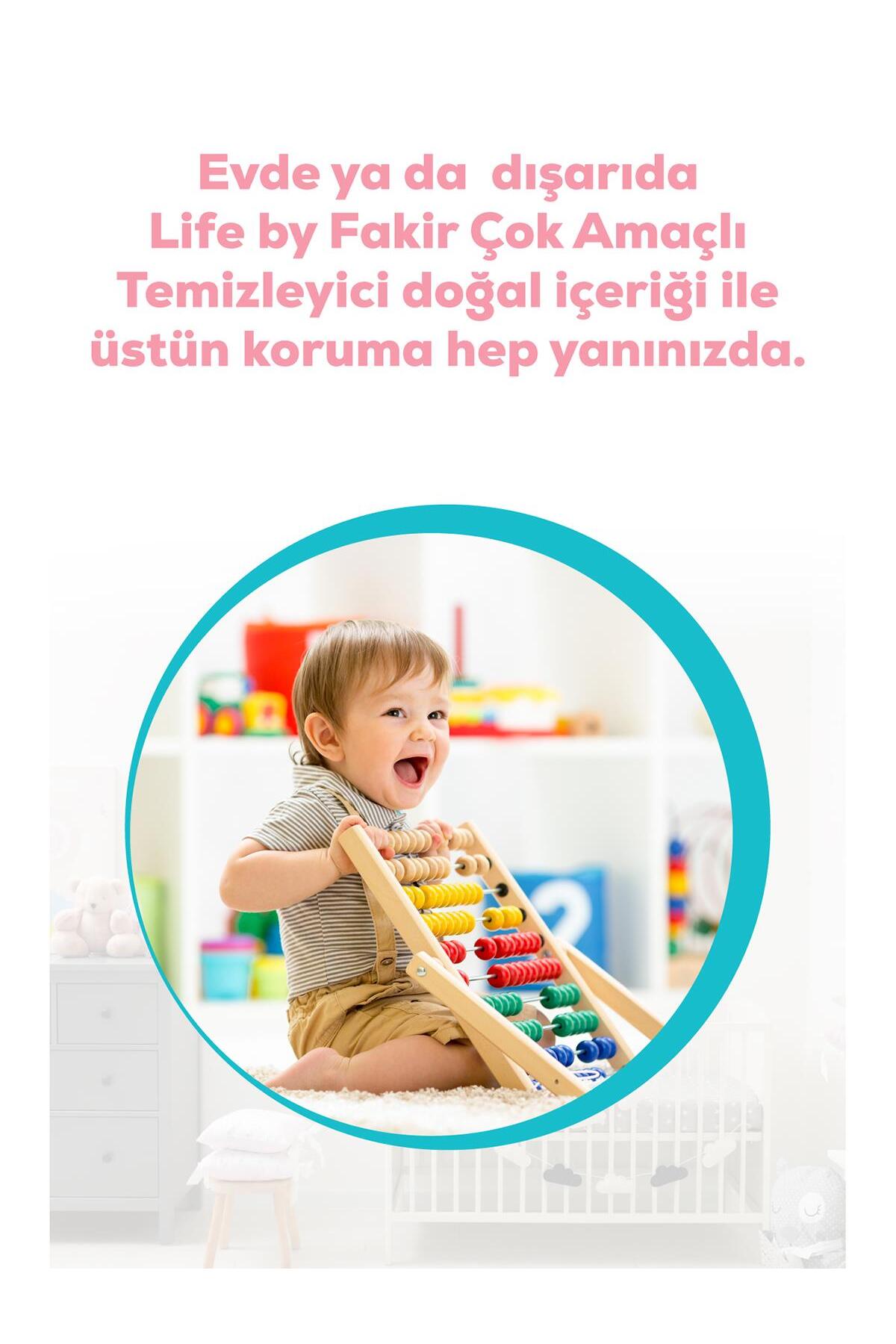 Fakir Life By Bitkisel Bebek Çok Amaçlı Temizleyici 475 Ml - Standart fotoğrafı 5 (önizleme)