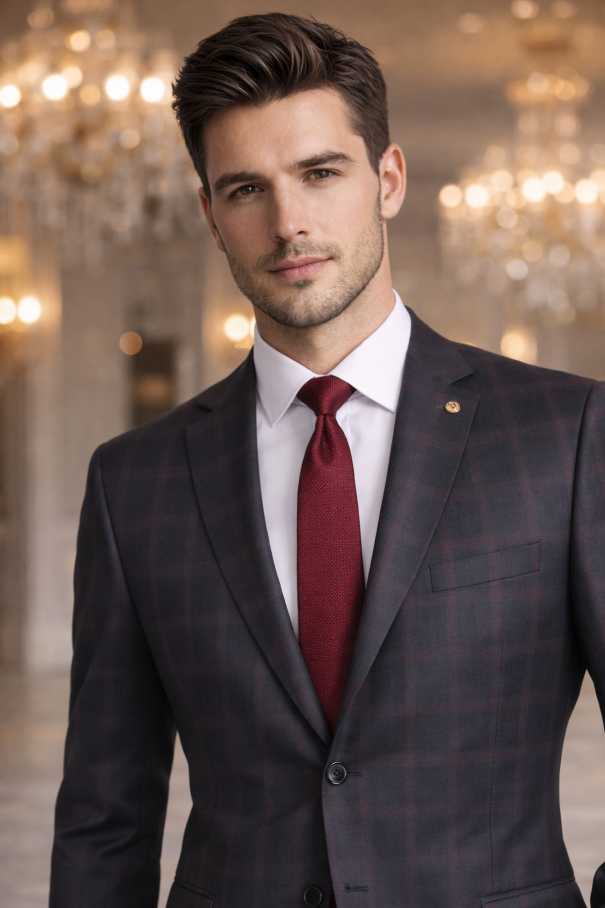 FABIO CASSEL  Klasik Kesim Erkek Takım Elbise Premium Şıklık - Görsel 4