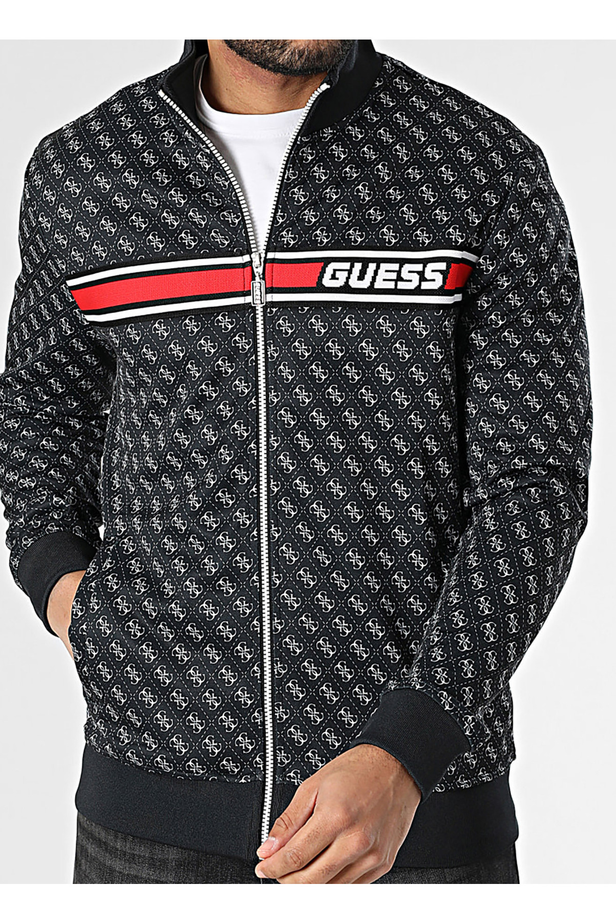 Guess Standart Siyah Erkek Ceket Z2BQ06K7122-P9QC Siyah Ceket