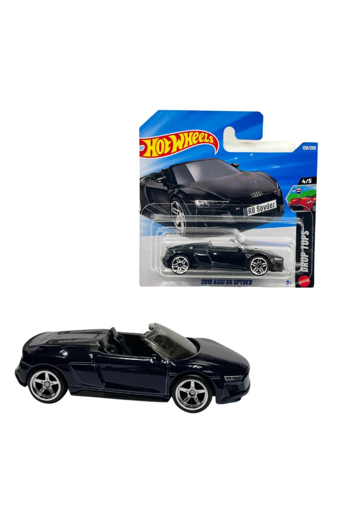 HOT WHEELS 2019 Audi R8 Spyder 2026 Case Yeni Model 130/250 Drop