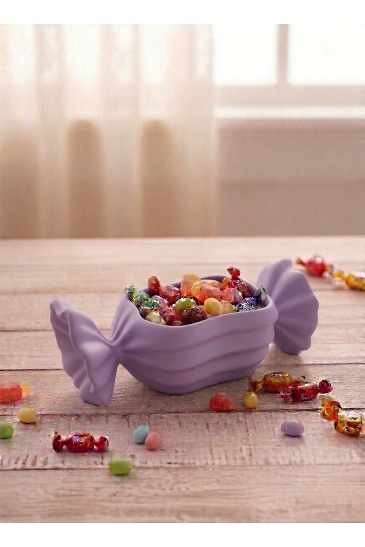 صينية ضيافة للحلوى بتصميم فريد، مناسبة لحفلات العي...