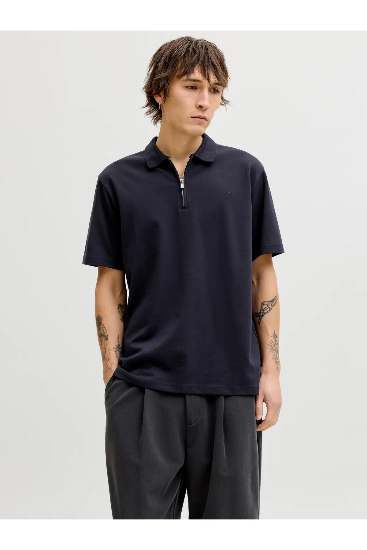 پولو شرت مردانه جک جونز مدل Blaethan Regular Fit کد 12292992 جک اند جونز پولوشرت Jack & Jones
