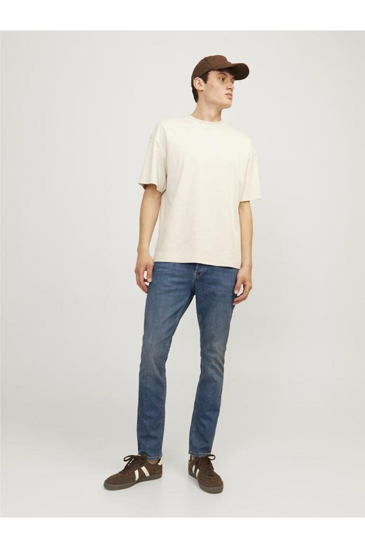 Jack & Jones Jack Jones Glenn Erkek Jean Pantolon 12259084 görsel 4