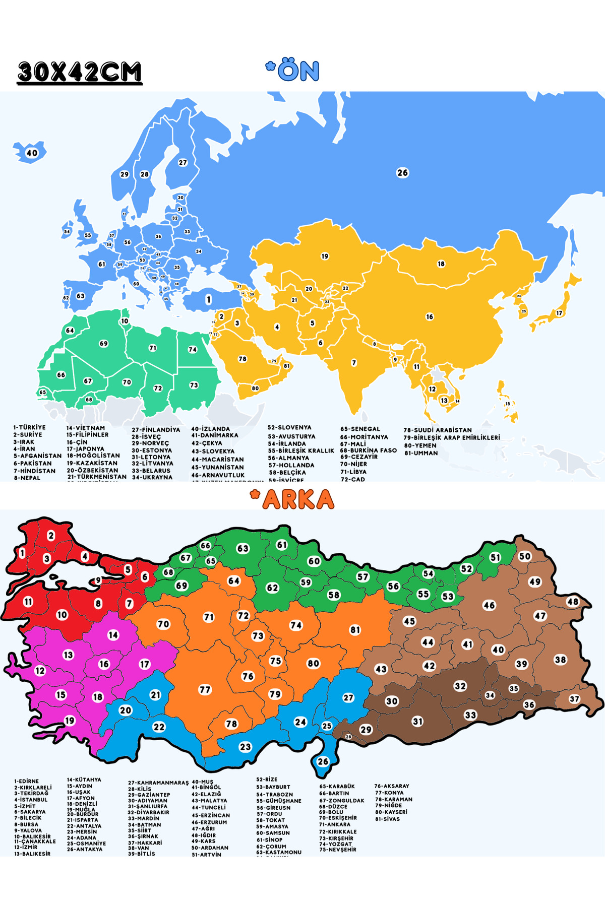 RKO Harita Avcıları | Eğitici Coğrafya ve Genel Kültür Kart Oyunu | Eğlenceli Aile Kutu Oyunu (6+ Yaş) fotoğrafı 6 (önizleme)