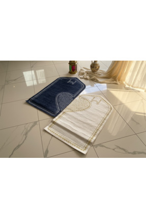 YAZICI 2’li Seccade Seti Aile Çeyiz Seti – Çift Kişilik Namaz Seccadesi Takım...