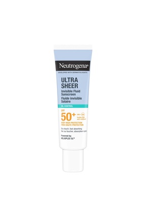 Neutrogena Ultra Sheer Oil Control Fluid SPF50+ Yüz Güneş Koruyucu, 50 ml