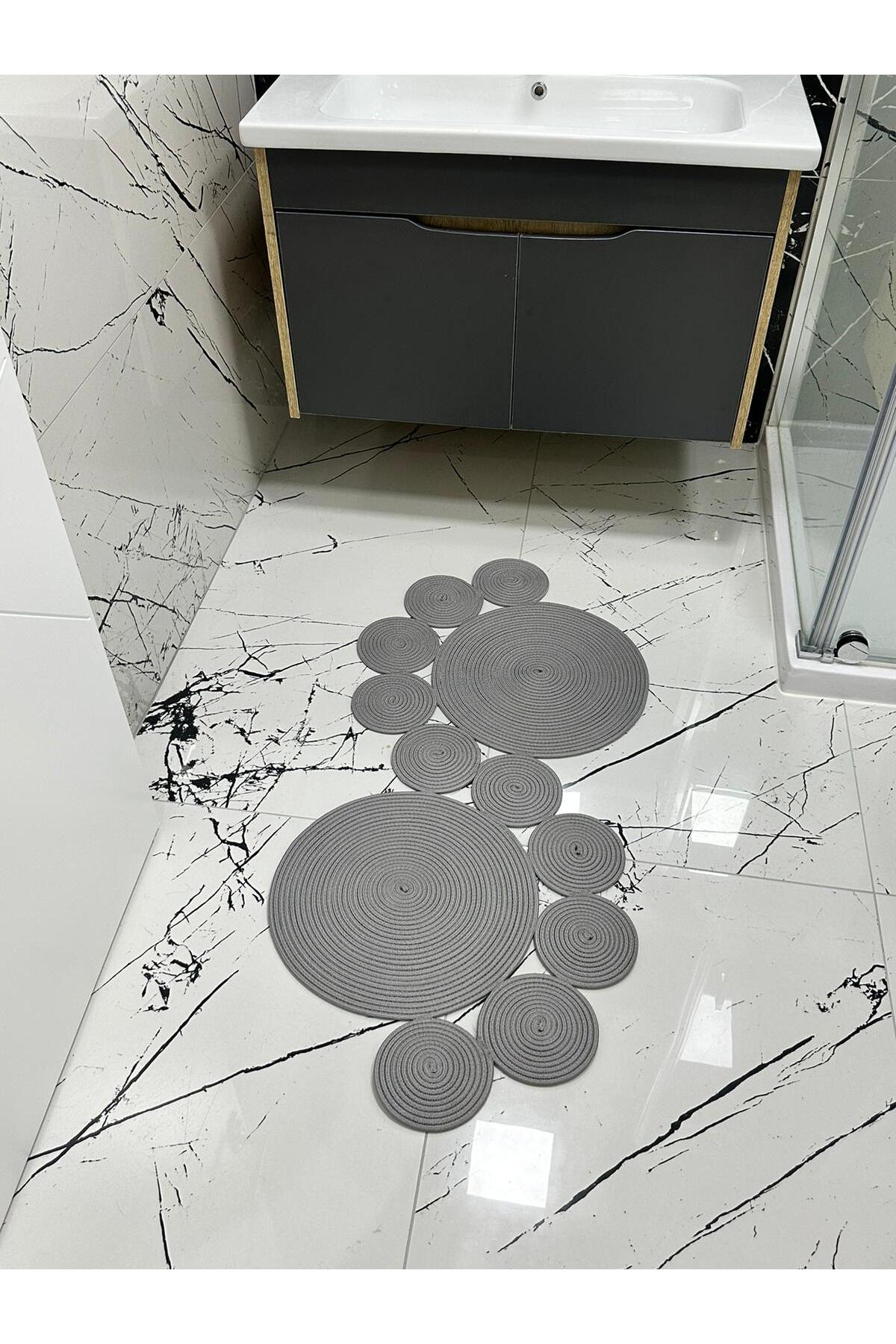 JÜT OVAL DEKORATİF EL ÖRGÜSÜ HALI KİLİM YOLLUK