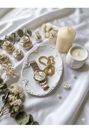 ATÖLYE LAYDA İşlemeli Dekoratif Tabak