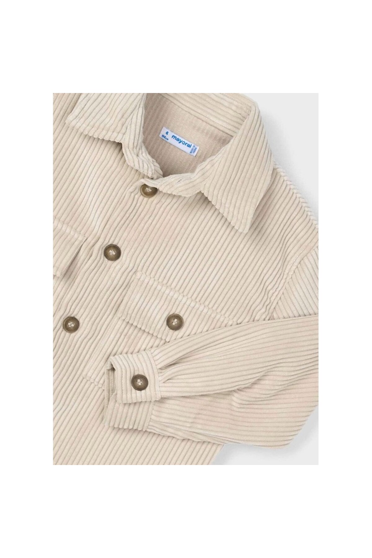 Mayoral Fitilli Kadife Erkek Çocuk Gömlek fotoğrafı 4 (önizleme)