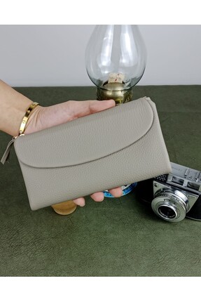 EDO TULUM MODEL TELEFON BÖLMELİ KADIN CÜZDAN