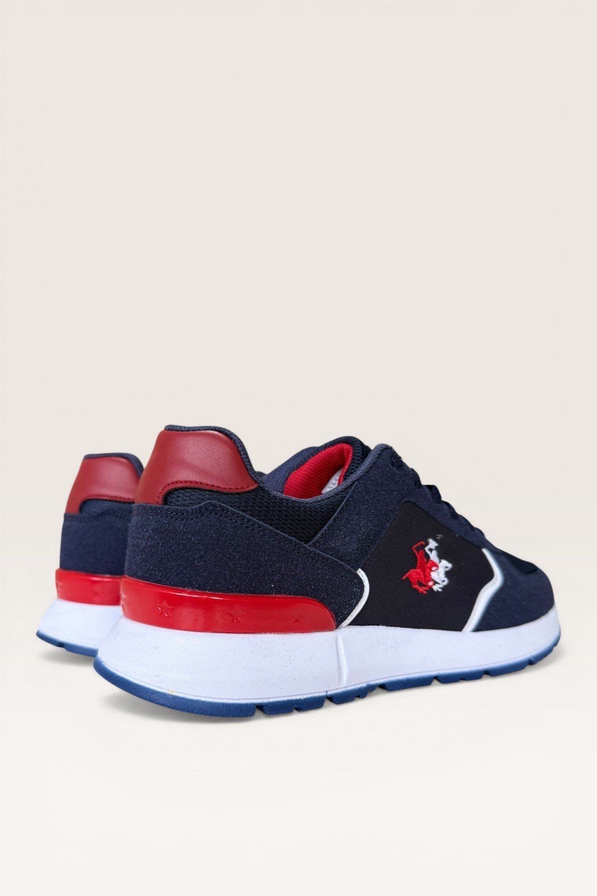 Erkek Ortopedik Airfile Günlük Yürüyüş Koşu Sneaker Spor Ayakkabı LACİVERT — سفید 3456 — تصویر 4 از 6