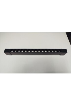 ZMR Ray Lineer Armatür Mercekli Siyah Kasa 30W 3000K Günışığı (180 Derece)