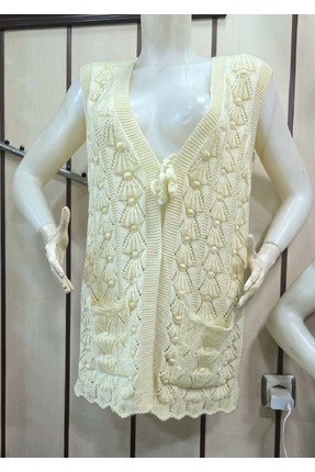 yörük tuhafiye Gelin Yelegi,Çeyizlik Örgü Yelek,Hediyelik Nişan Yeleği,Kadın ...