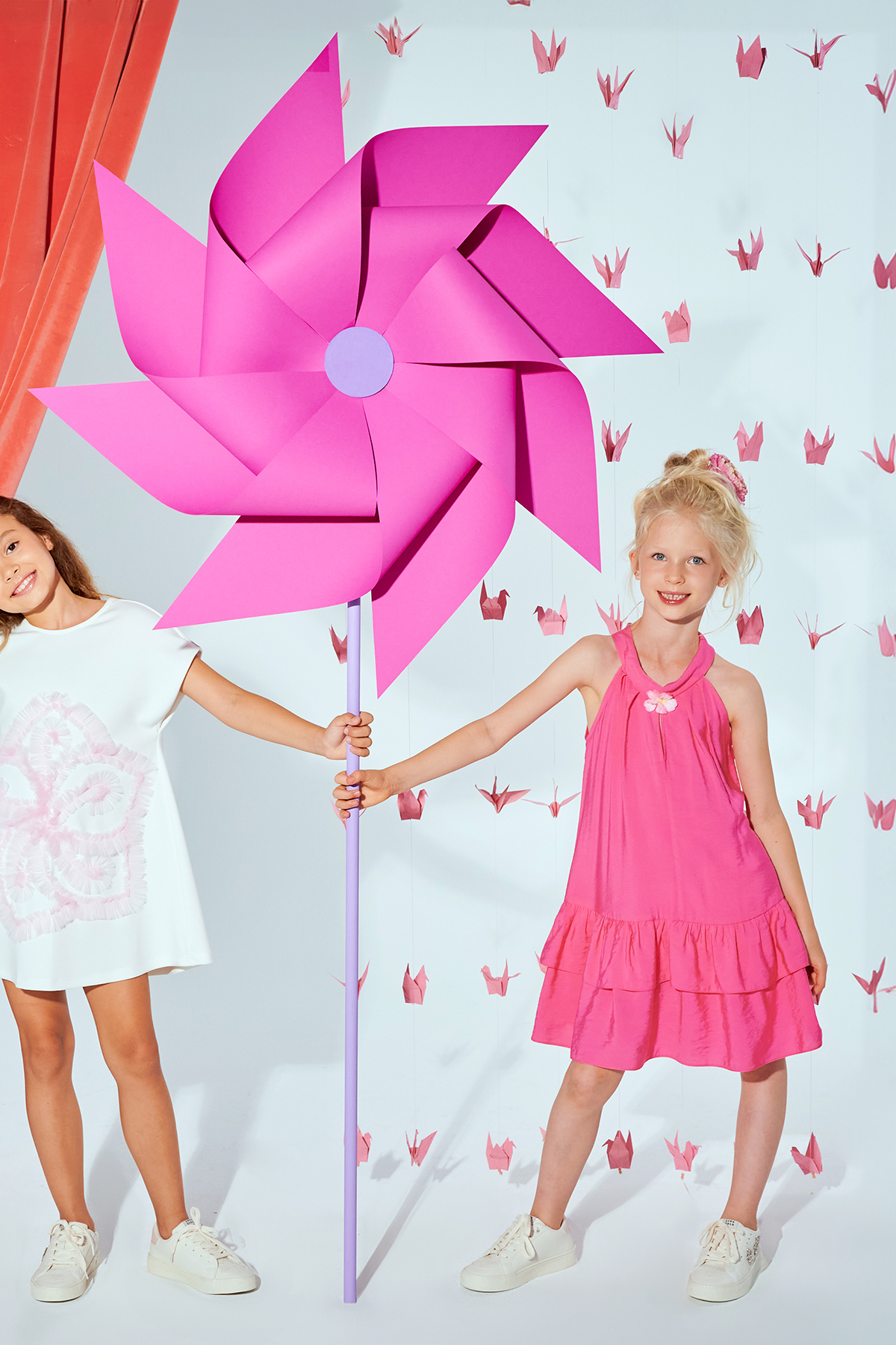 SheShe PEMBE HALTER YAKA PARTİ ELBİSESİ