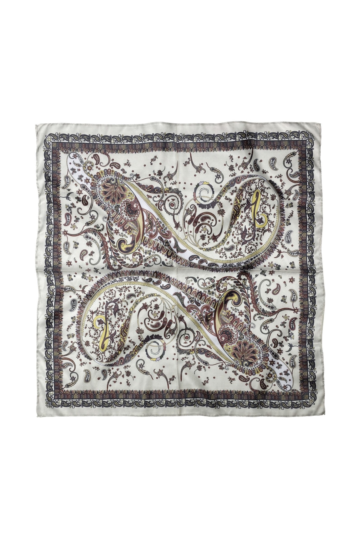 Ethnic Shawl Patterned Scarf / Bandana 70x70cm