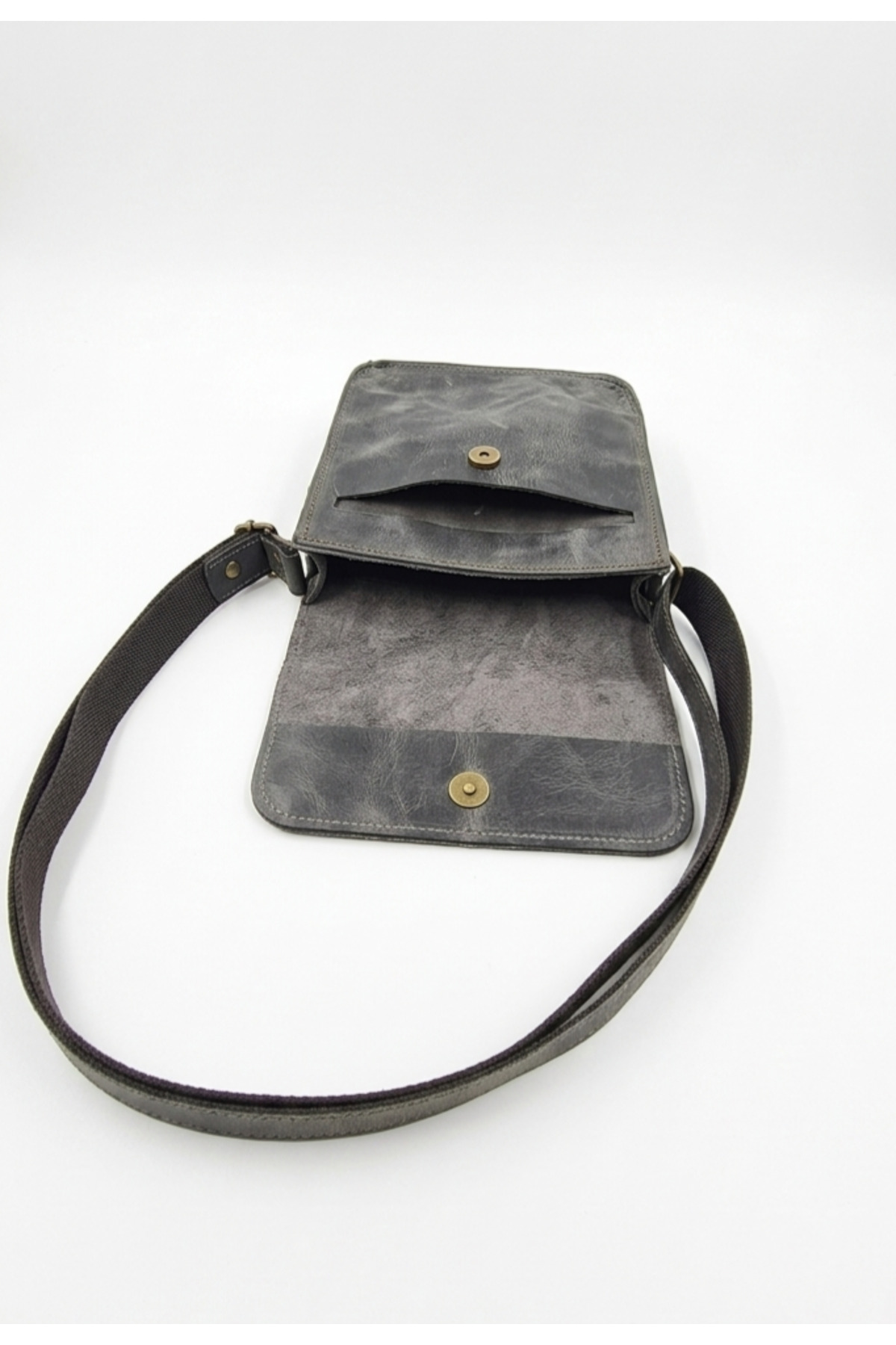 GALANDE Vintage Stil Postacı Çanta, Ayarlanabilir Askılı Omuz Çantası görsel 3