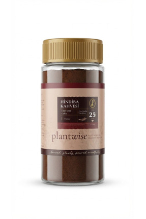 Plantwise Hindiba Kahvesi | %80 Hindiba %20 Kahve | 100g Cam Kavanoz