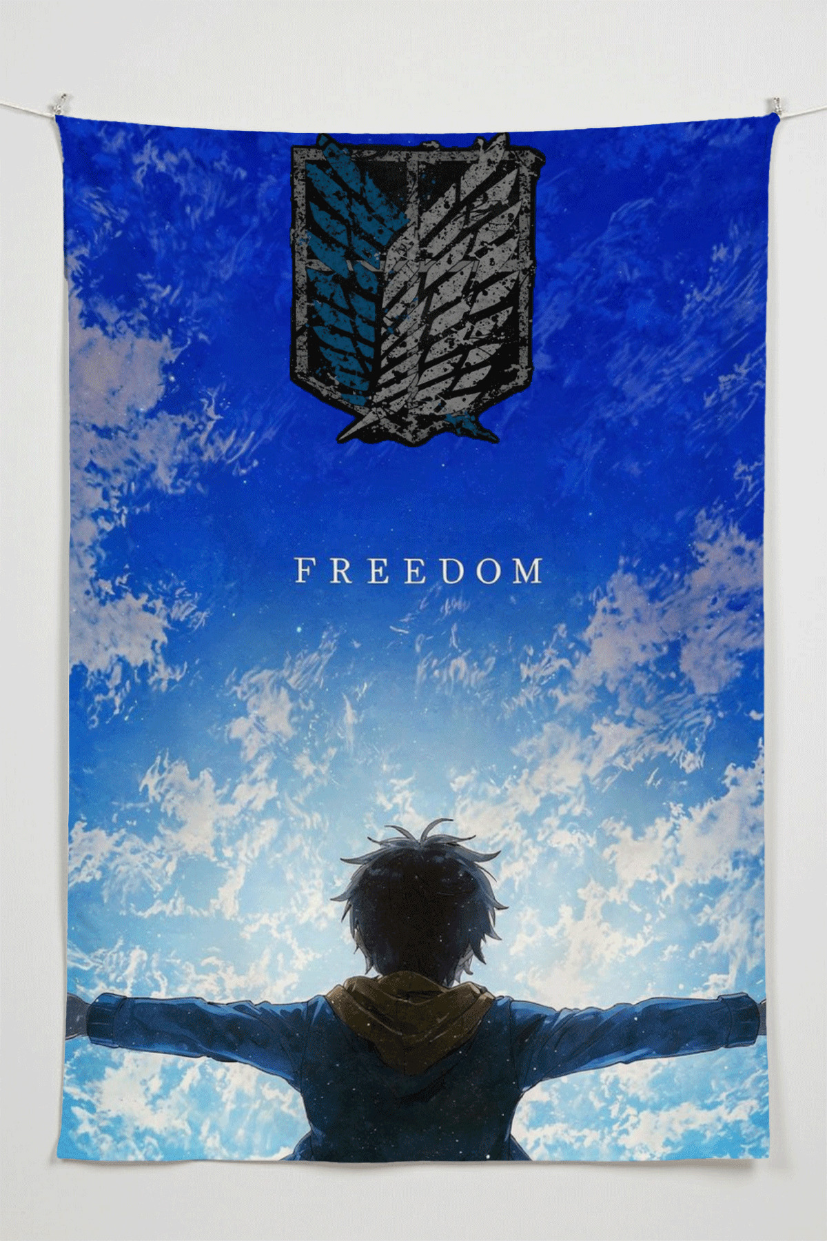 Atack on Titan Wallcovering – Large Tapestry Tapestry Tapestry, Game Anime Film Room Decor