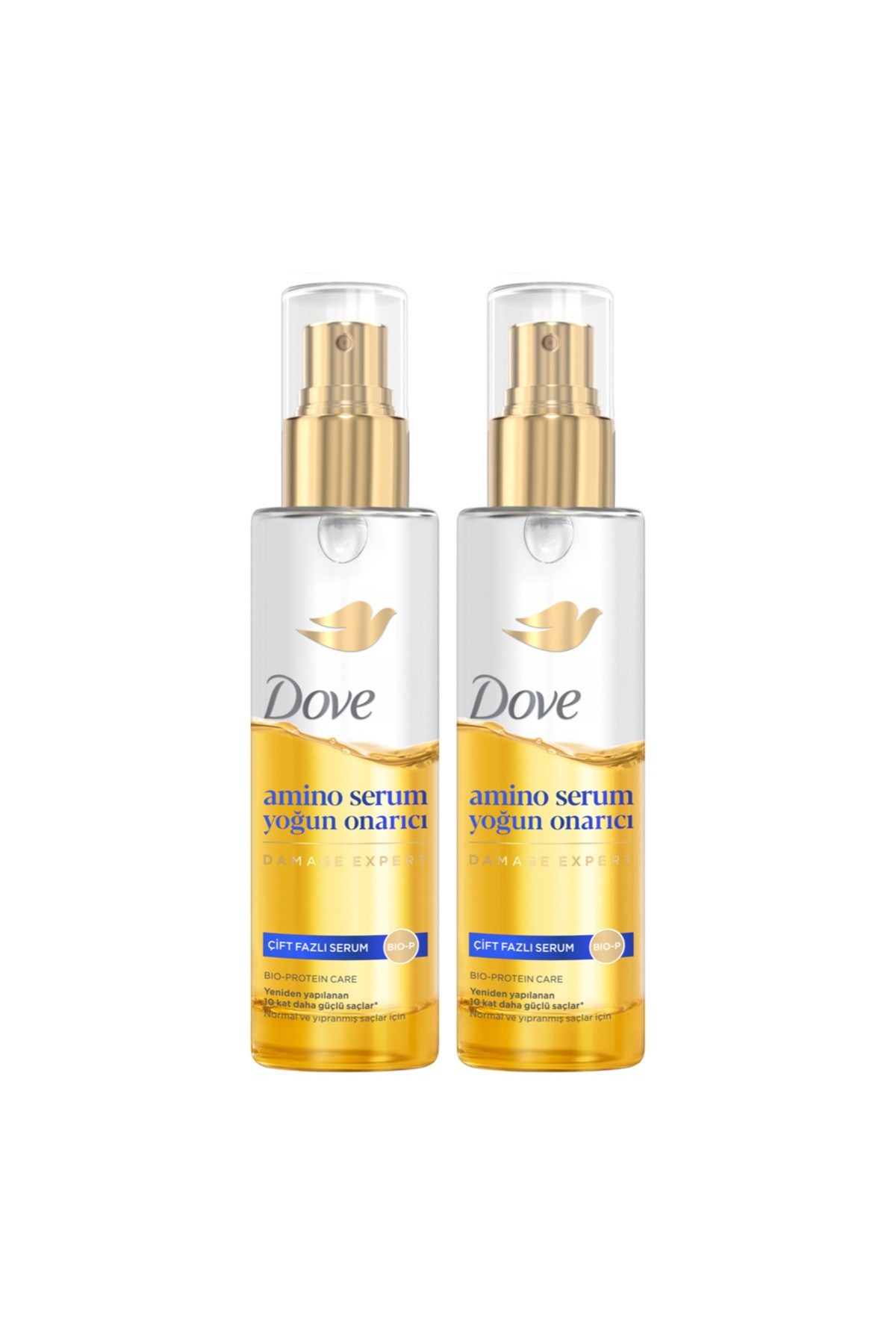 Çift Fazlı Saç Serumu Amino Serum Yoğun Onarıcı 80 ml x2 — SET.UNİ.10913 — تصویر 2 از 8