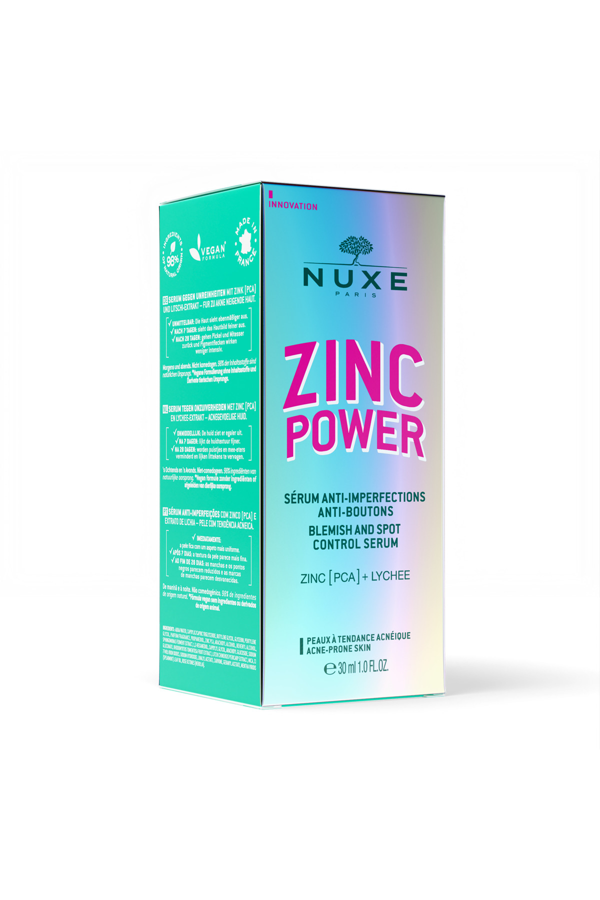 Yağlı ve Akneye Eğilimli Ciltler İçin Serum - Hediye Bakım Kiti (Süper Serum+ Kuru Yağ) — NUXE52 — تصویر 7 از 8
