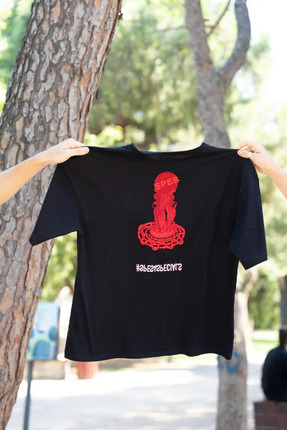 Spes Design Statue Oversize Steetwear T-Shirt