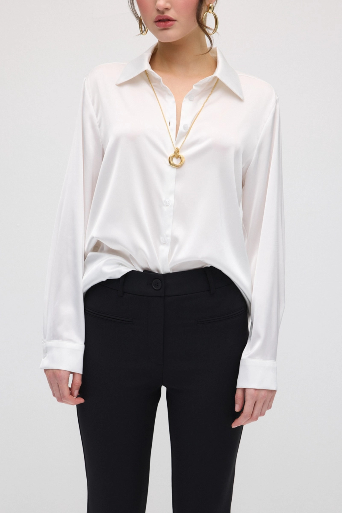 Gusto  Klasik Sihirli Pantolon - Siyah - Görsel 7