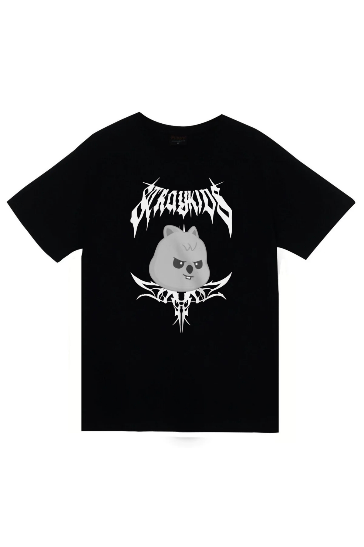 SKZOO ポガリ クッション ブランケット ポンチョ Tシャツ fame-stoned Stray Kids Skzoo Han Quokka Karakter Baskılı Unisex