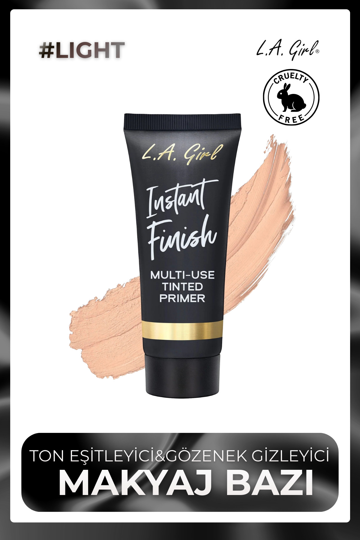 Instant Finish Tinted Blurring Primer – Ton Eşitleyici&Gözenek Gizleyici Makyaj Bazı - #GFP775 Light — بژ makyajbazı