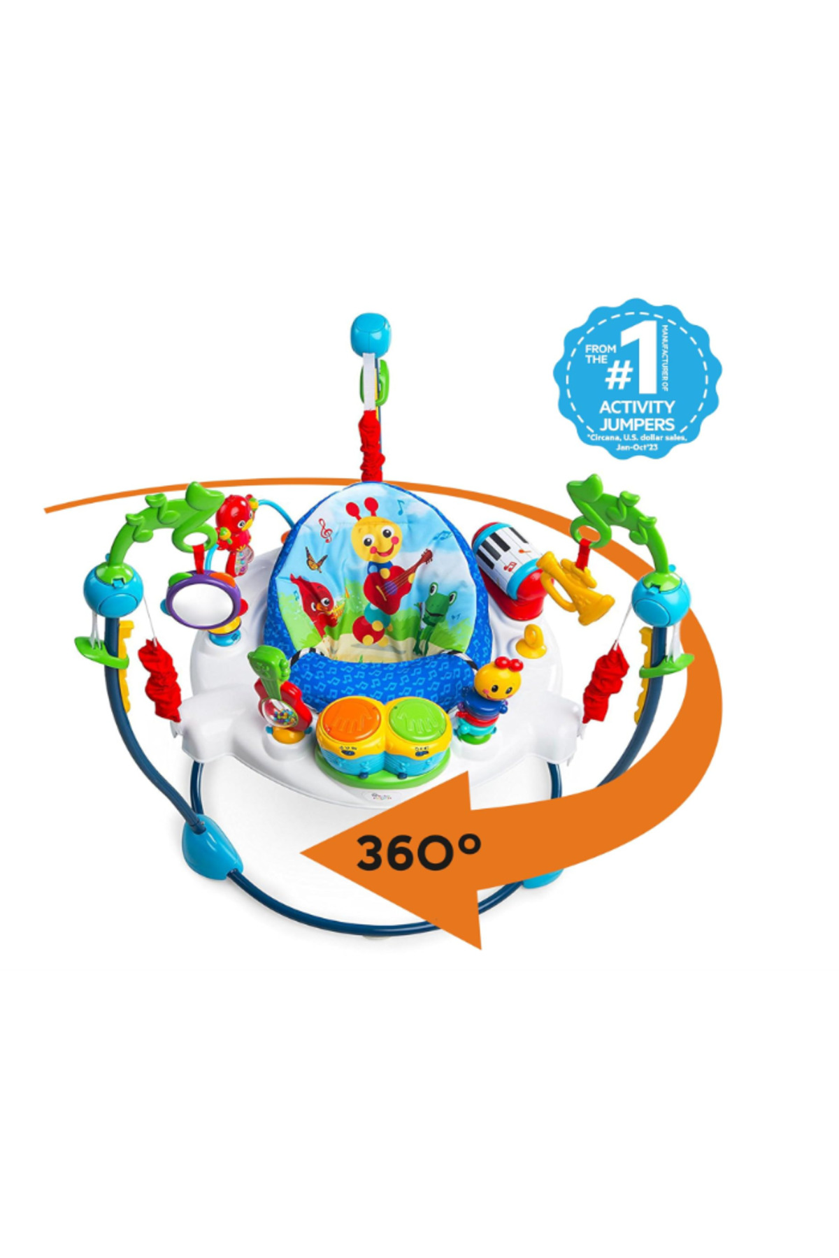 Baby Einstein Neighborhood Symphony Aktivite Bebek Zıplama Merkezi fotoğrafı 3 (önizleme)
