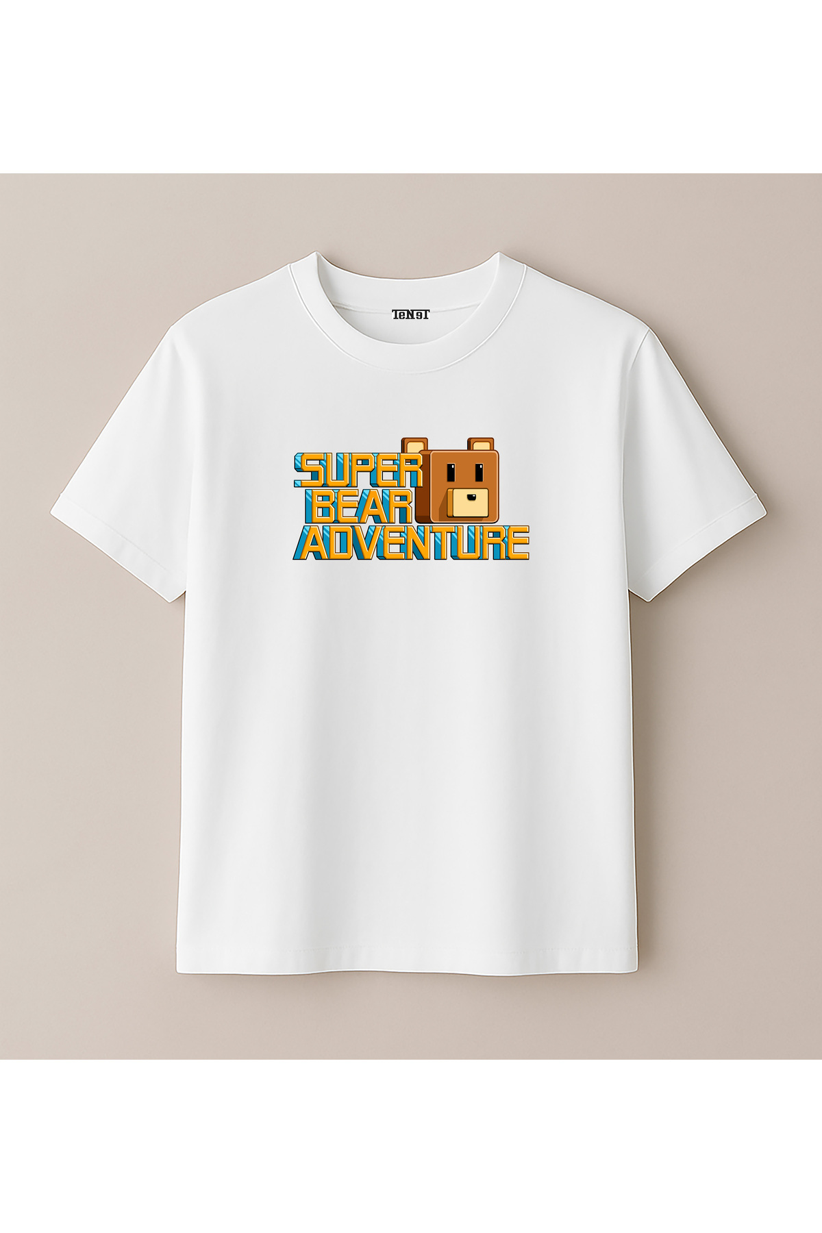 Super Bear Adventure Children's Printed T-Shirt (4-13 Years) - Kids T-Shirt