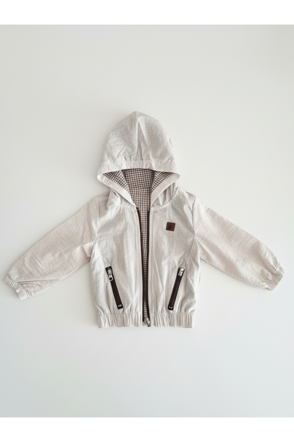 TA&CE Bebek Kapüşonlu Yağmurluk Mont Erkek Bebek 3 lü Takım 6-24 Ay fotoğrafı 6 (önizleme)