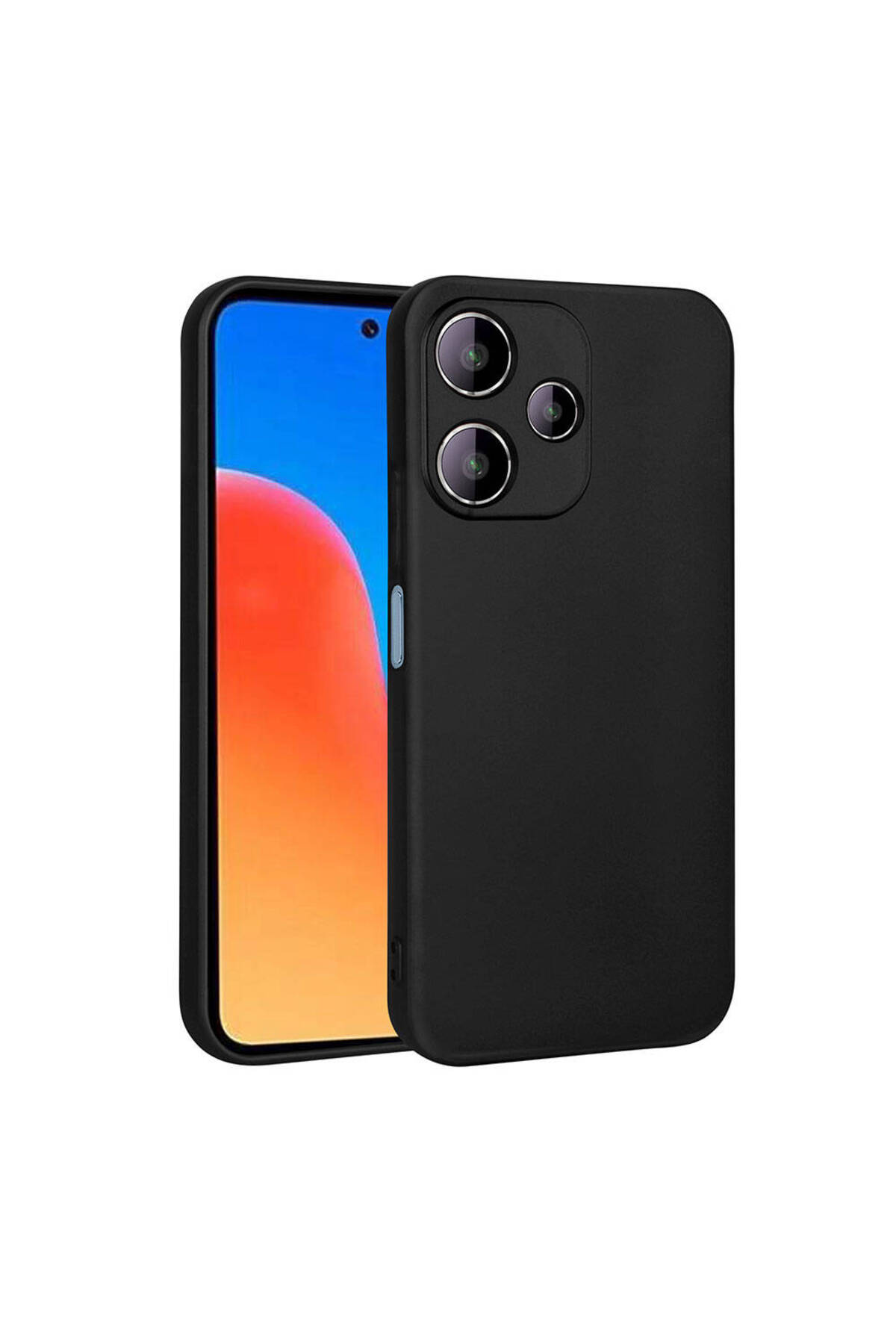 Redmi 12 5G Kılıf USGN Premier Silikon Kapak - Siyah