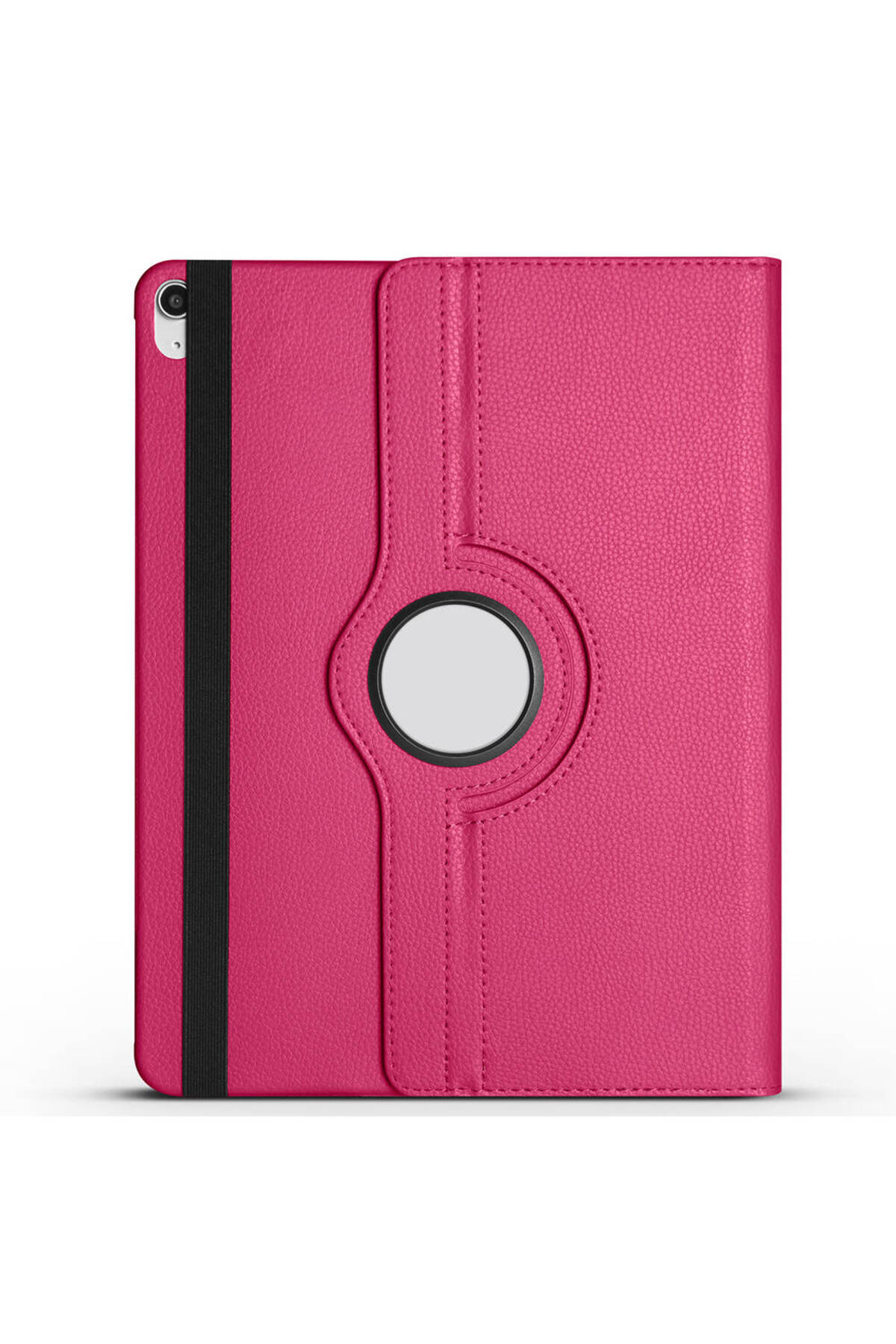 iPad Air 13 2025 M3 USGN Dönebilen Standlı Kılıf - Pembe Koyu