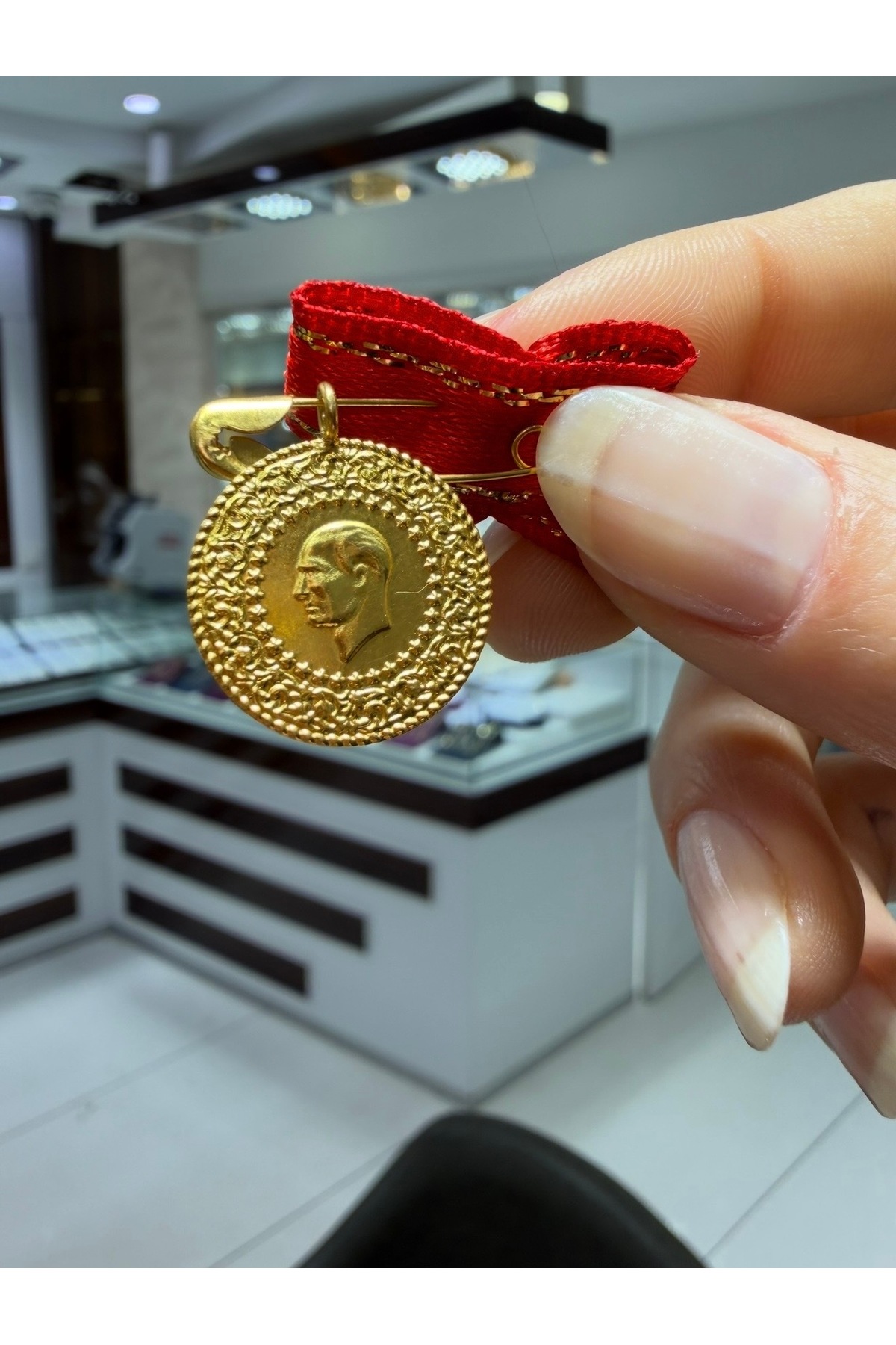 aytekgold 14 Ayar Hediyelik Çeyrek Altını