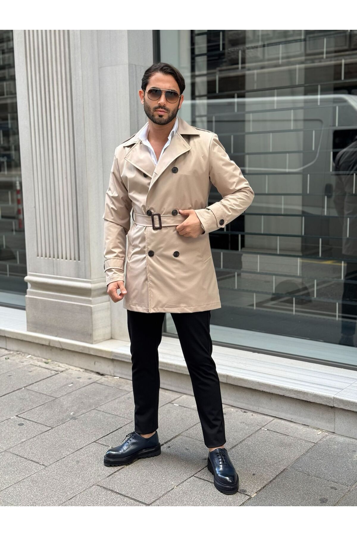 alaska the last frontier  regular fit su geçirmez soğuğa dayanıklı trençkot - Görsel 3