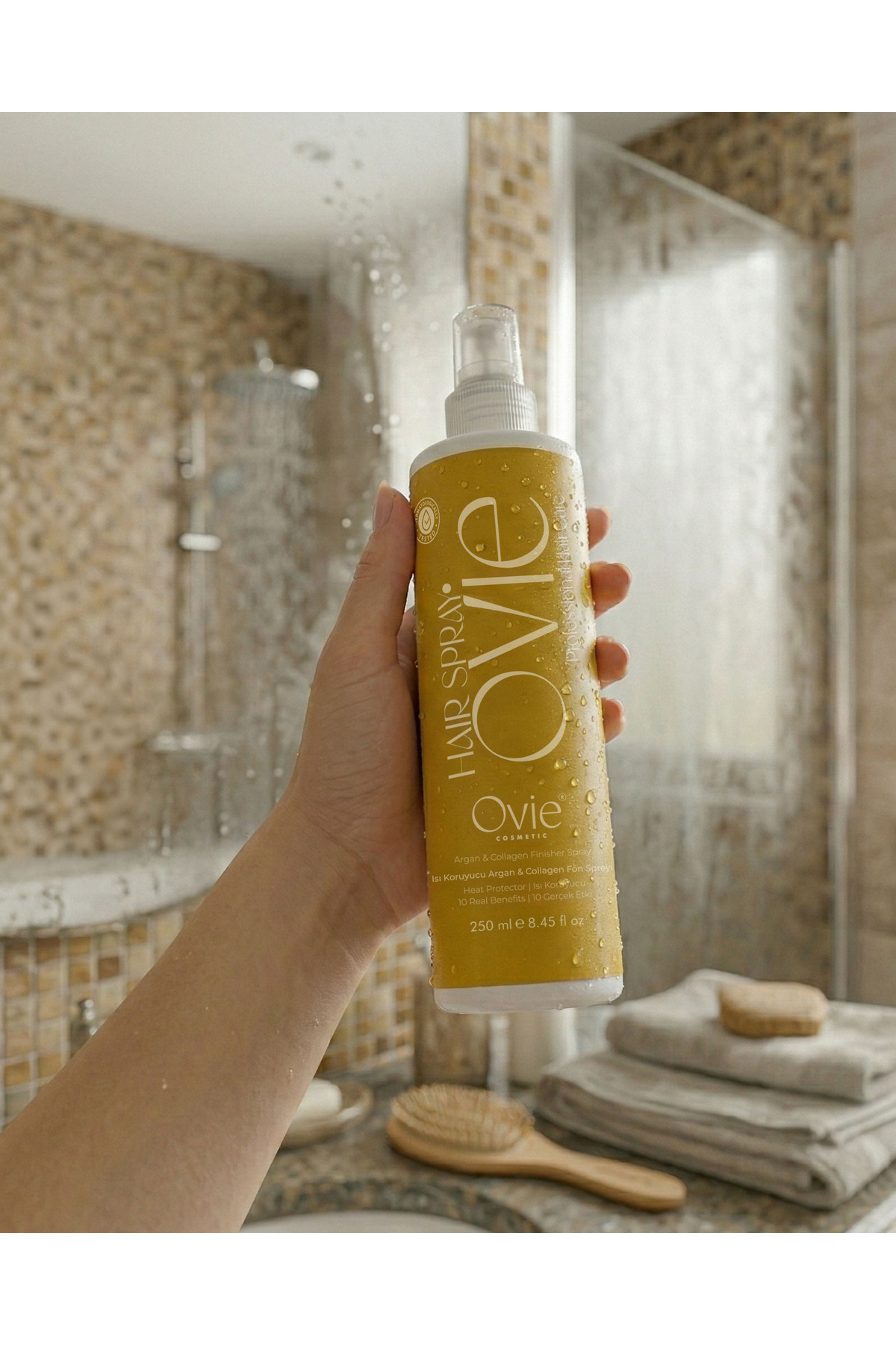 Isı Koruyucu Argan &Collagen Fön Spreyi — IKA&CFS — تصویر 6 از 7