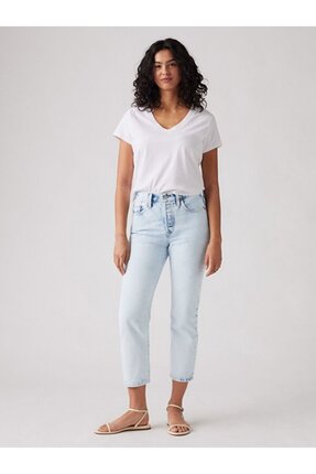 Levi's 501® Crop Kadın Jean Pantolon - Healing Waters