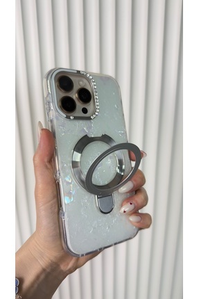 FABRON Ebruli - iPhone 16 Pro Max Uyumlu MagSafe Özellikli Darbeye Dayanıklı ...