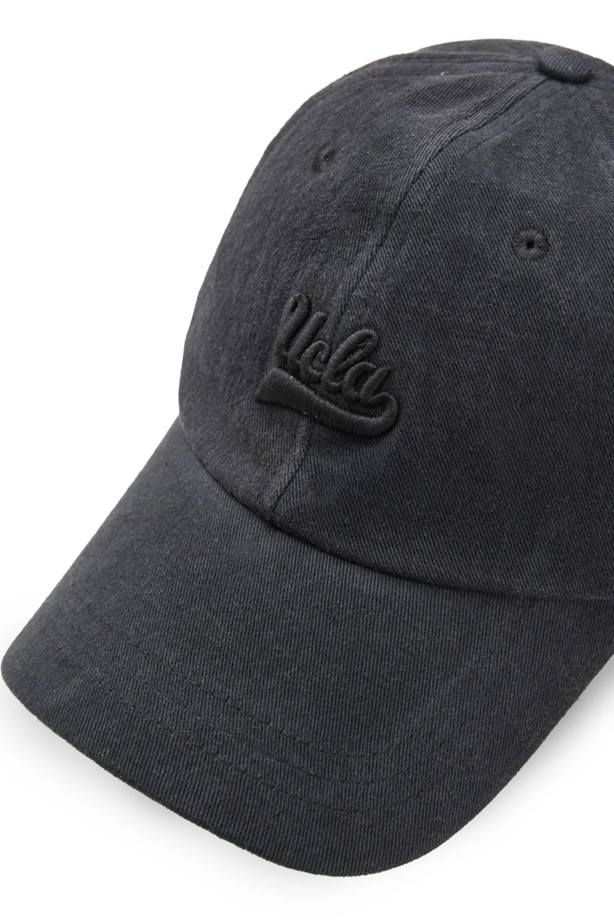 UCLA FORTUNO Siyah Baseball Cap Nakışlı - Unisex Şapka görsel 3
