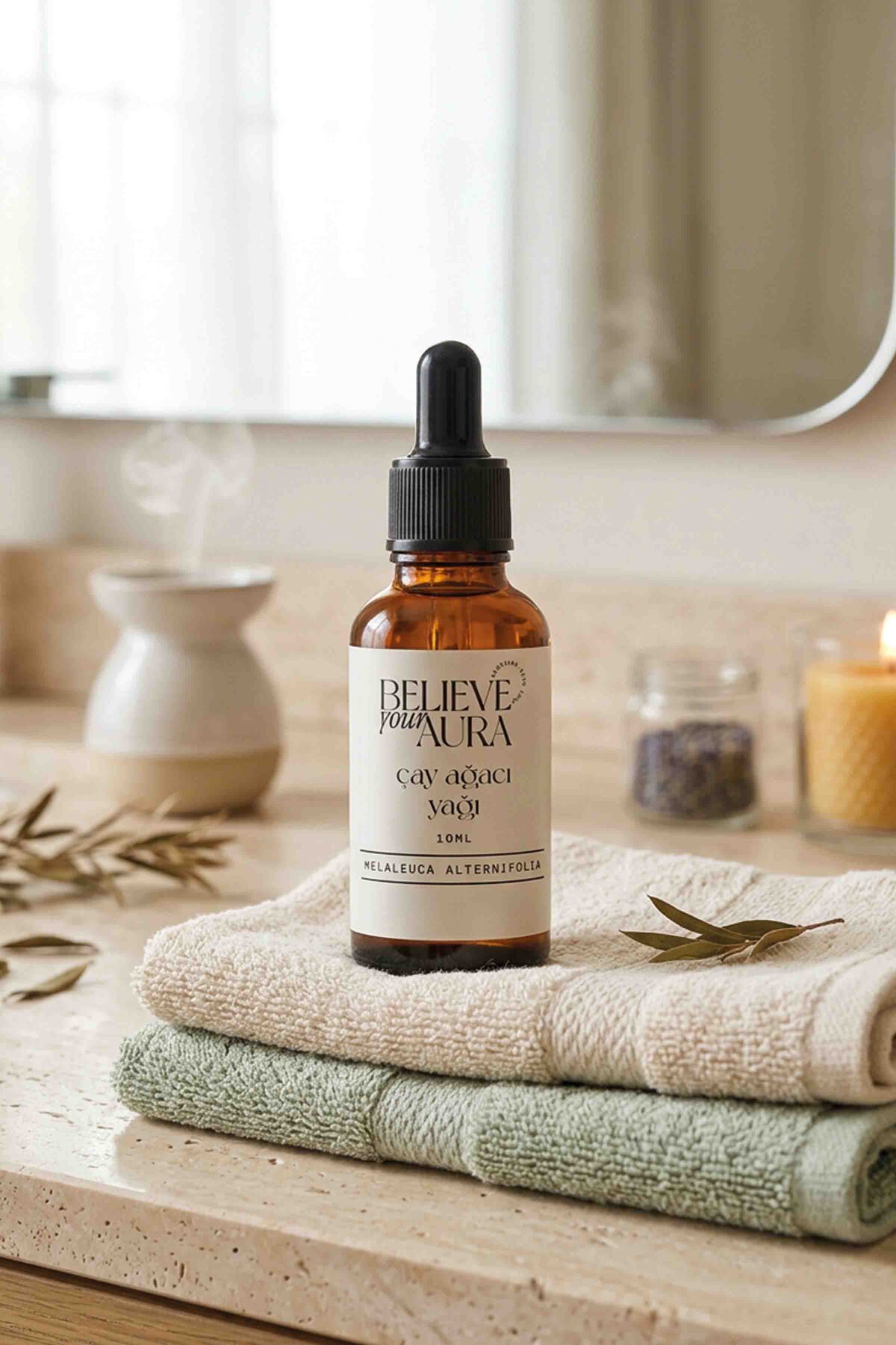 Çay Ağacı Yağı - %100 Saf Ve Organik Cilt Ve Saç Bakım Yağı - Tea Tree Oil - 10 ml — ATYCAY — تصویر 7 از 7